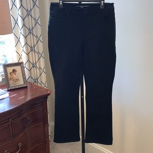 Chico’s Barely Boot Black Jeans - Size 12 (Chico’s Size 2)